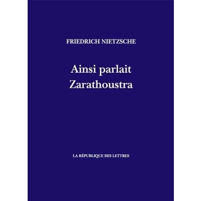 Abbildung von Ainsi parlait Zarathoustra: Un livre pour tous et personne