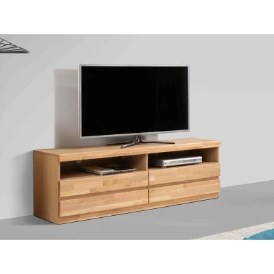 Abbildung von Home affaire Lowboard &quot;OSLO&quot;, Breite ca. 160 cm, Teilmassiv