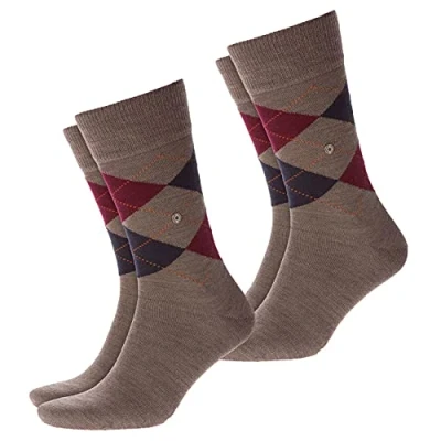 Abbildung von Burlington Edinburgh Socken, Herren, Größe: 40/46, Pebble (5817)