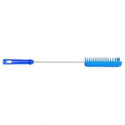 Abbildung von Maya Professional Tools 10756 2 Rohrbürste mittelharte Borsten, FBK/Lebensmittelhygiene, 40 mm x 150 500 mm, Blau