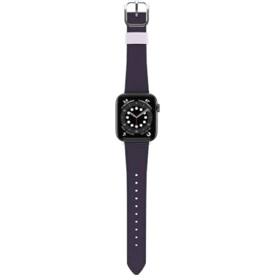 Abbildung von OtterBox Symmetry Cactus Leather Uhrenarmband für Apple Watch 45/44/42mm, weiches, angenehmes und strapazierfähiges Watch, Lila
