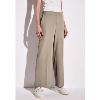 Abbildung von Street One WIDE LEG Stoffhose, Damen, Größe: 46x30, Grau