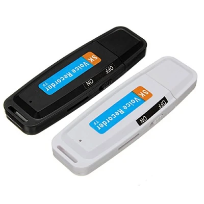 Abbildung von MASUNN 32Gb USB Pen Disk Flash Laufwerk Digital Audio Voice Recorder Schwarz