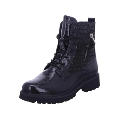 Abbildung von Remonte Plateaustiefelette, Damen, Größe: 42, Black schwarz Schuhe