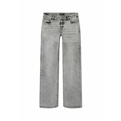 Abbildung von Lmtd Damen Nlftianna DNM Lw Wide Pant Noos, Light Grey Denim, 152
