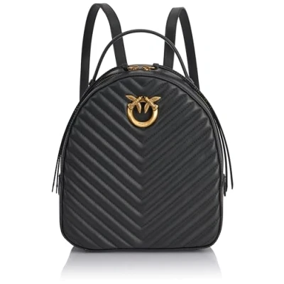 Abbildung von Pinko LOVE Click Backpack Tagesrucksack, Damen, Größe: One Size, Black