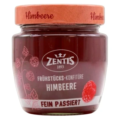 Abbildung von Zentis Frühstücks Konfitüre Himbeere fein passiert, 10er Pack (10 x 230g)