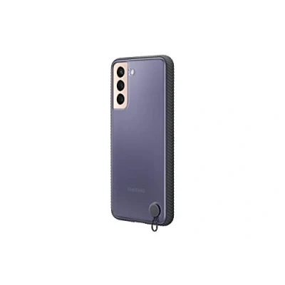 Abbildung von Samsung Galaxy S21 Hülle Kunststoff Backcover/Hard Case Handyhülle Schwarz