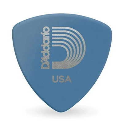 Abbildung von Planet Waves 2DBU5 100 Picks Duralin Blue Wide Shape in Medium/Heavy