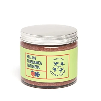 Abbildung von Cztery Szpaki Peeling truskawka i werbena 250g