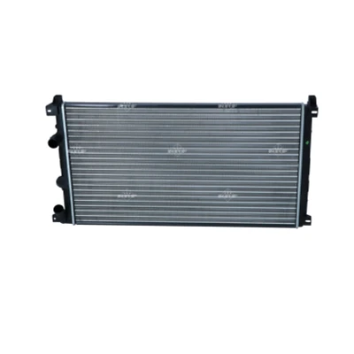 Abbildung von NRF 58322A Kühler, Motorkühlung Aluminium 730 414 34 Kühlrippen mechanisch gefügt RENAULT: MASTER 2 Kasten, Bus