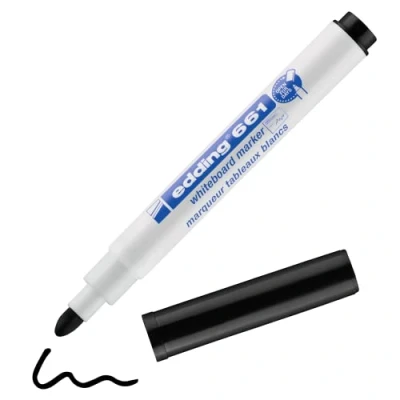 Abbildung von Edding Whiteboard Marker 661 01 schwarz