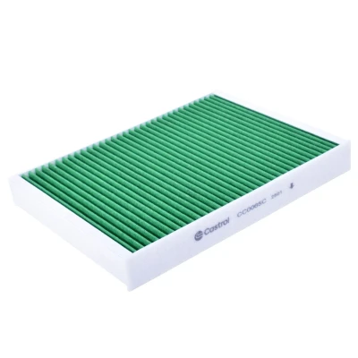 Abbildung von Castrol filters CC0065C Innenraumfilter Aktivkohlefilter, mit antibakterieller Wirkung 270mm 196mm 32mm PEUGEOT: 407 SW, Limousine, Coupe
