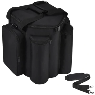 Abbildung von Seracle Fall Reise Schutz Umhängetasche Case Tasche Etui Hülle für Bose S1 Pro Bluetooth Lautsprechersystem (Schwarz)
