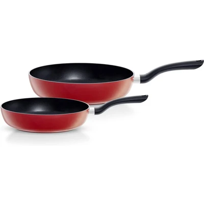 Abbildung von Fissler Pfannen Set &quot;Cenit Red&quot;, Aluminium, (Set, 2 tlg., Pfanne 24 + 28 cm), antihaftbeschichtet