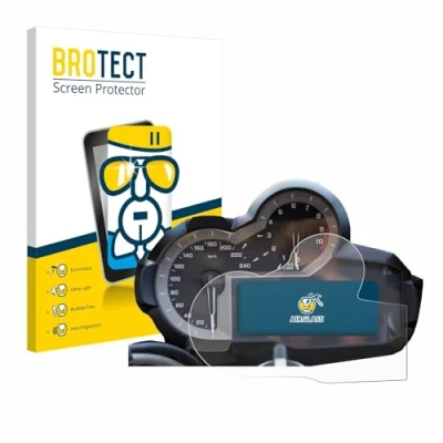 Abbildung von BROTECT Schutzglas für BMW R 1200 GS K50 2013 2018 Tachoanzeige Schutzfolie Panzer Folie Glas [Extrem Kratzfest 9H, Anti Fingerprint,