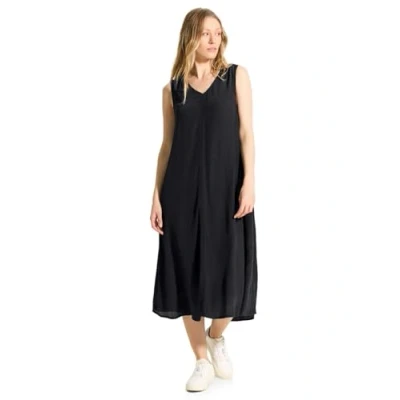 Abbildung von Cecil Sommer MIT Struktur Freizeitkleid, Damen, Größe: Large, Schwarz