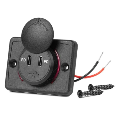 Abbildung von AMiO 04232 KFZ Ladekabel für Handys Power Delivery 2 mit Feuchtigkeitsschutz