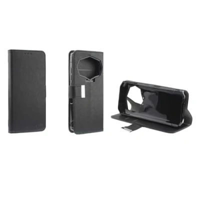 Abbildung von caseroxx Handy Hülle Tasche kompatibel mit Doogee S99 Bookstyle Case Wallet in schwarz