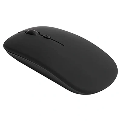Abbildung von ASHATA Schlanke Kabellose Maus, Bluetooth 5.0 Silent Ultradünne Optische Tragbare 800, 1200, 1600 Einstellbare DPI, Schnurlose Mäuse für Laptop, PC, Tablet
