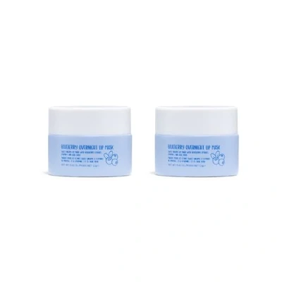 Abbildung von W7 Sweet Dreams Blaubeere Lippenschlafmaske Vitamin E, Aloe Vera und Traubenkernöl für hydratisierte, volle &amp; unwiderstehliche Lippen 2er Pack