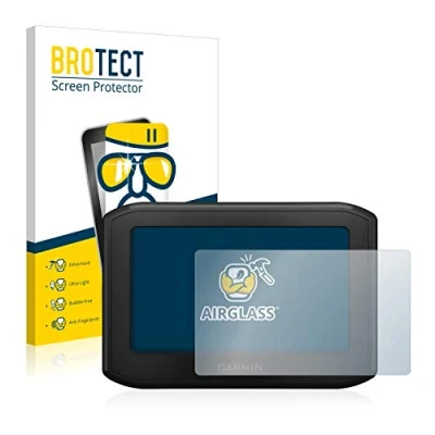 Abbildung von BROTECT Schutzglas für Garmin zumo 396 LMT S Schutzfolie Panzer Folie Glas [Extrem Kratzfest 9H, Anti Fingerprint, Ultra Transparent]
