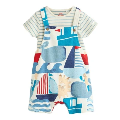 Abbildung von Next Regular FIT SET Body für Kinder, Größe: 68, Blue boat