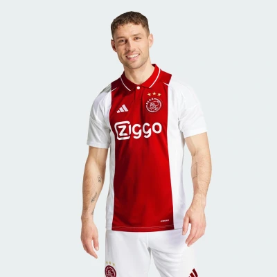 Abbildung von adidas Performance AJAX Amsterdam 24/25 HOME Vereinsmannschaften, Herren, Größe: Small, White/red