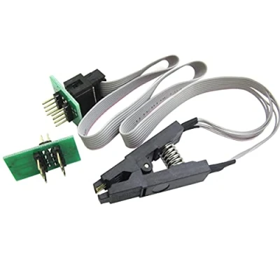 Abbildung von WINGONEER SOIC8 SOP8 Test Clip Für EEPROM 93CXX / 25CXX 24Cxx In Circuit Programmierung + 2 Adapter