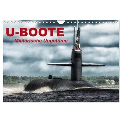Abbildung von U Boote Militärische Ungetüme (Wandkalender 2025 DIN A4 quer), CALVENDO Monatskalender