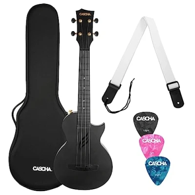 Abbildung von Ukulele Carbon Fibre Black Set