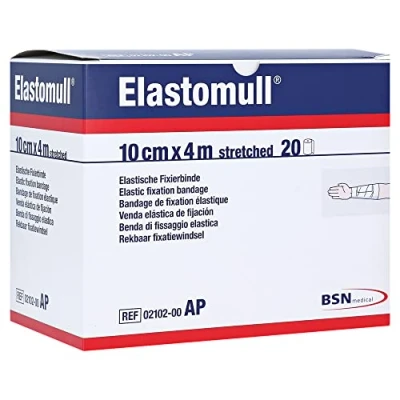 Abbildung von Elastomull 10 cmx4 m elastisch Fixierb.2102