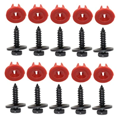 Abbildung von 20 x Unterseite Schild Befestigungen Motor Undertray Cover Clips kompatibel mit Ford Focus