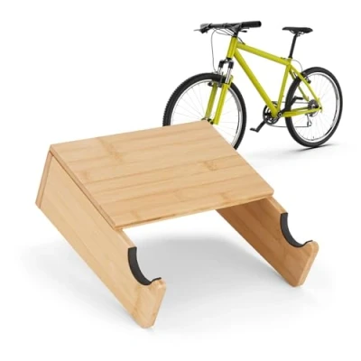 Abbildung von Wandhalterung Fahrrad Holz aus Bambus Rennrad Wandhalter Fahrradhalterung Wand Bike Wall Mount Aufhänger Fahrradwandhalterungen