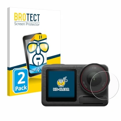 Abbildung von BROTECT (2 Stück Schutzfolie für DJI Osmo Action 5 Pro (Linse) Displayschutz Folie Ultra Klar