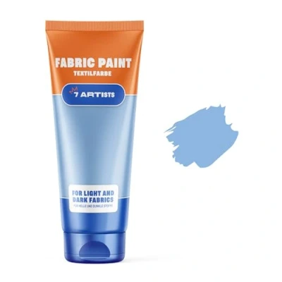 Abbildung von 7 Artists Textilfarbe Stoffmalfarben Stofffarben Textilfarbe, Acrylfarbe Waschfest 60 ml, Waschmaschinenfest Nach Fixierung