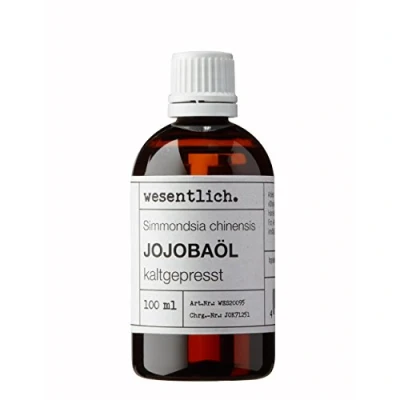 Abbildung von wesentlich. Körperöl Jojobaöl kaltgepresst (100ml) ohne Zusätze von