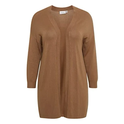 Abbildung von Fransa Fpblume CAR Strickjacke, Damen, Größe: 42/44, Malt ball