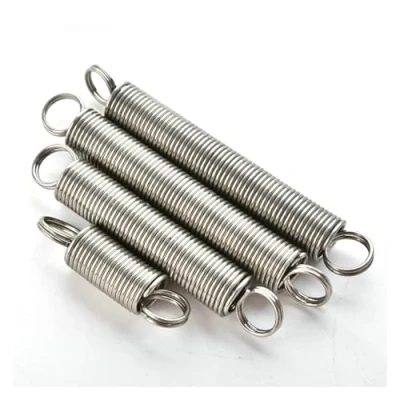 Abbildung von LATOOR 10 Stück kleine Zugfeder 304 Edelstahl Doppelhaken Drahtdurchmesser 0,6 mm Außendurchmesser 56 Länge 1560 (Size : 0.6x5x60mm)