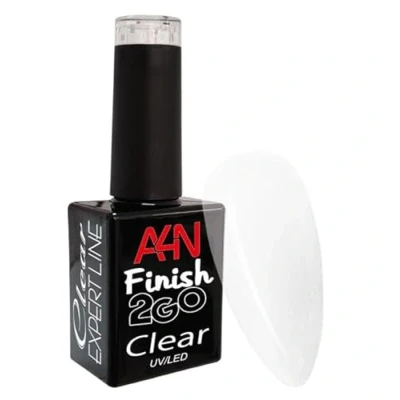 Abbildung von FINISH 2GO Hochglanzversiegeler CLEAR Versiegelungsgel ohne Schwitzschicht 10ml in Pinselflasche (CLEAR)