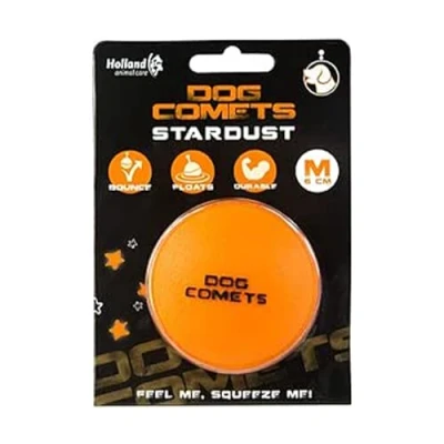 Abbildung von Dog Comets Ball Stardust Orange 6cm