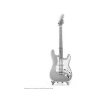 Abbildung von Invento Puzzle Metal Earth, Gitarre 3D Metall Puzzle, Puzzleteile