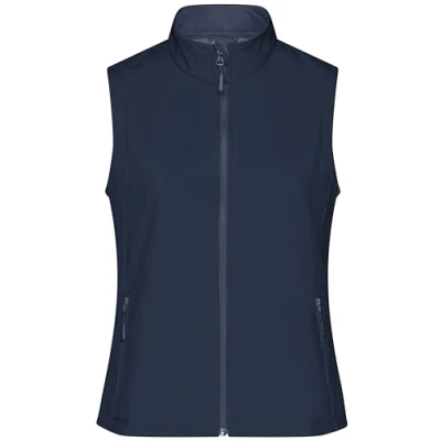 Abbildung von James &amp; Nicholson Damen Softshell Weste Taillierte aus atmungsaktivem Farbe: navy/navy Grösse: XL