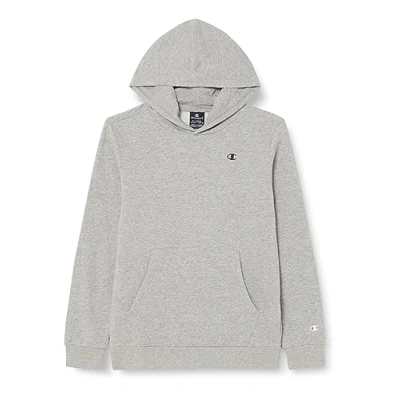 Abbildung von Champion Basic Hooded Unisex Kapuzenpullover für Kinder, Größe: 174/179, Grey