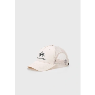 Abbildung von Alpha Industries Basic Trucker Unisex Cap, Größe: One Size, Jet stream