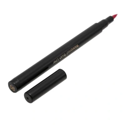 Abbildung von Kosmetik für Eyeliner, Werkzeug die Augen, wasserfest, langlebig, flüssig, matt, bunt, Set mit wasserfestem Stift, lange Lebensdauer (06# Rot)