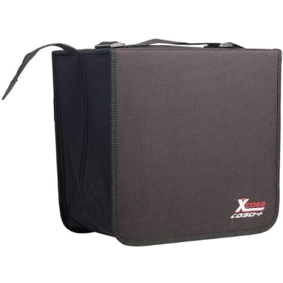 Abbildung von Xcase CD Koffer: CD/DVD/BD Tasche für 504 CD/DVD/BDs (DVD Koffer, DVD Organizer, Aufbewahrung)