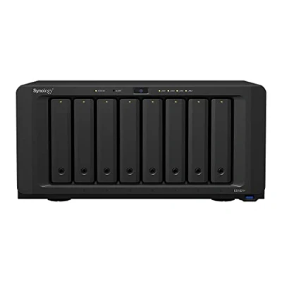 Abbildung von Synology DS1821+ 8 Bay Diskstation NAS (AMD Ryzen V1500B Quad Core 2,2GHz 4GB DDR4 ECC SODIMM 4x1GbE RJ 45 LAN Port) 32TB Bundle mit 8X 4TB Seagate IronWolf