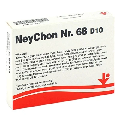 Abbildung von Neychon Nr.68 D 10 Ampullen 5X2 ml
