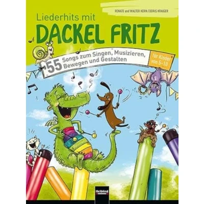 Abbildung von Liederhits mit Dackel Fritz BUCH: 55 Songs zum Singen, Musizieren, Bewegen und Gestalten